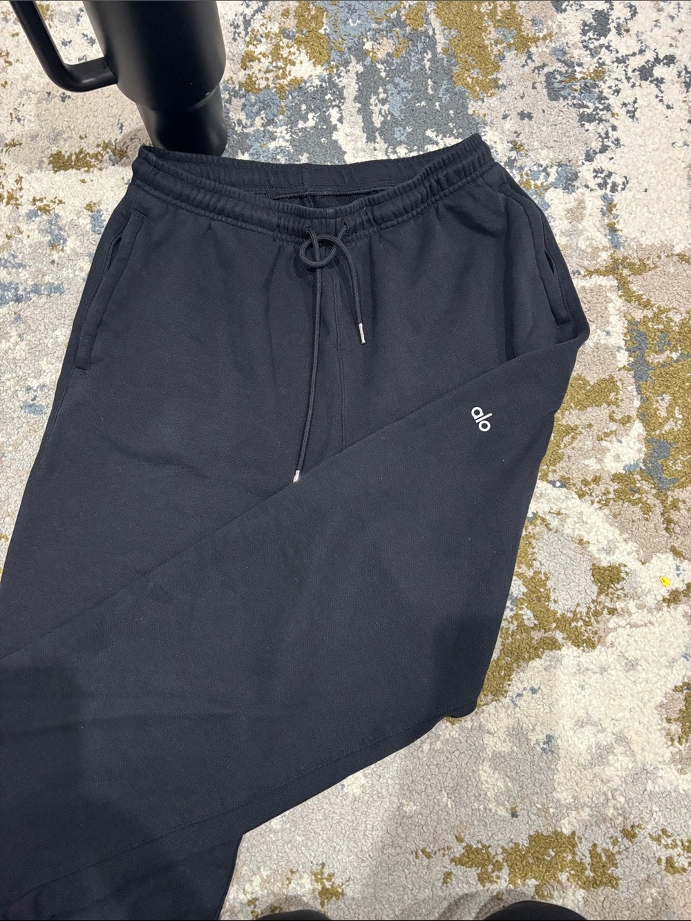 ALO Yoga Black Women's Drawstring Joggers